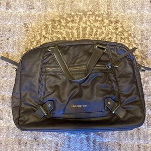 Hedgren - small briefcase/tablet bag EUC.